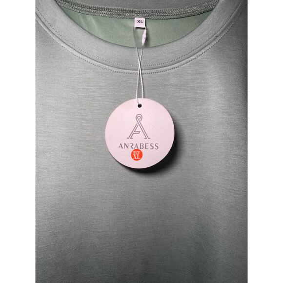 Anrabess Green Long Sleeve Sweatshirt - Women's XL - NWT - Picture 8 of 10